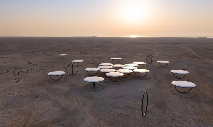 Olafur Eliasson, North of Qatar Tour, Zubara Fort, Jumail Village