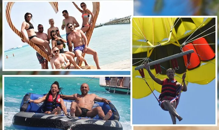 Orange Bay & Parasailing & Water sports & Snorkeling- Hurghada
