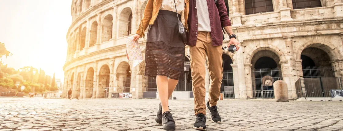 Colosseum, Roman Forum and Palatine Hill Experience with City Walking Tour