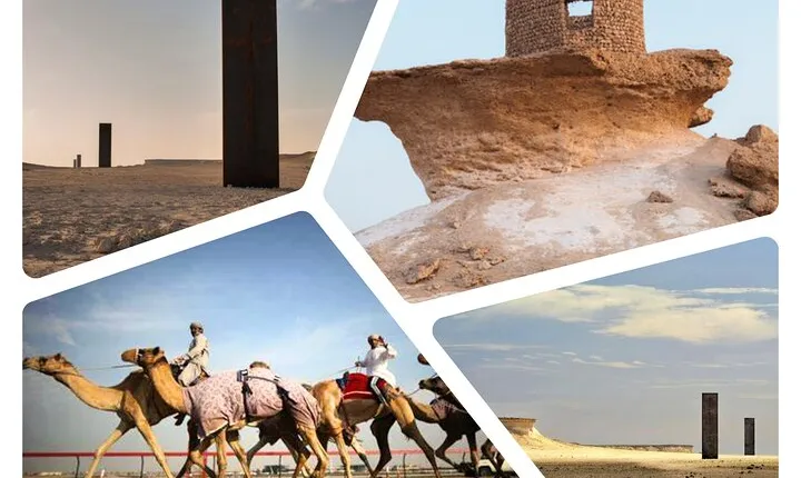 West Coast tour, Zekreet, Richard Serra Sculpture, Mushroom Rock Formation
