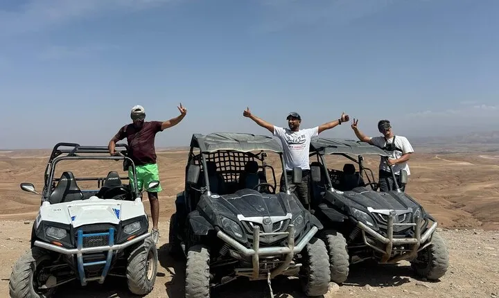 Agafay Desert Experience Buggy Dinner Show and Camel Ride