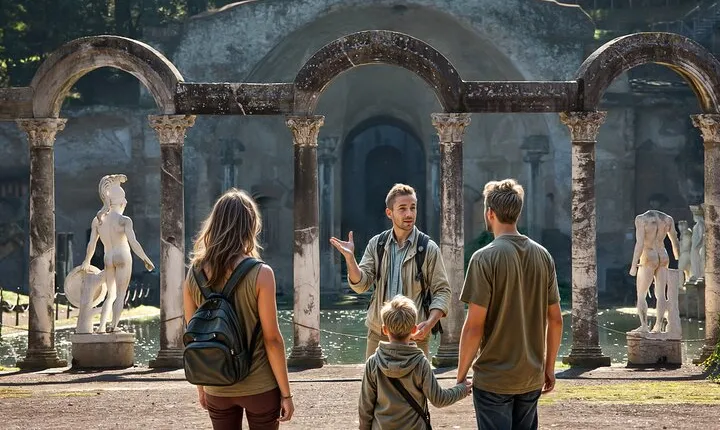 Villa Adriana Private Day Trip from Rome By Train