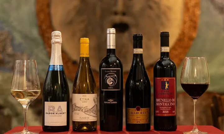 Private tasting of national wines with artichoke in Rome