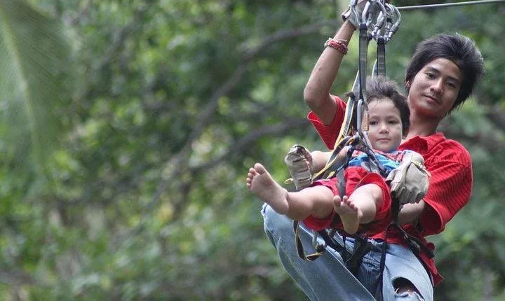 Ko Samui : Sky Fox Cable Ride in the Jungle