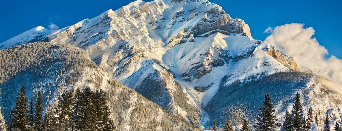 Banff area and canyon walking tour from Banff