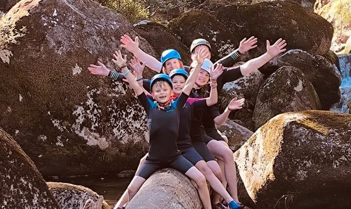 River Trekking through wild lagoons and Waterfalls