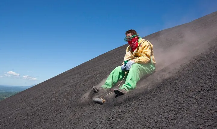 Cerro Negro and Volcano Sand Boarding from León