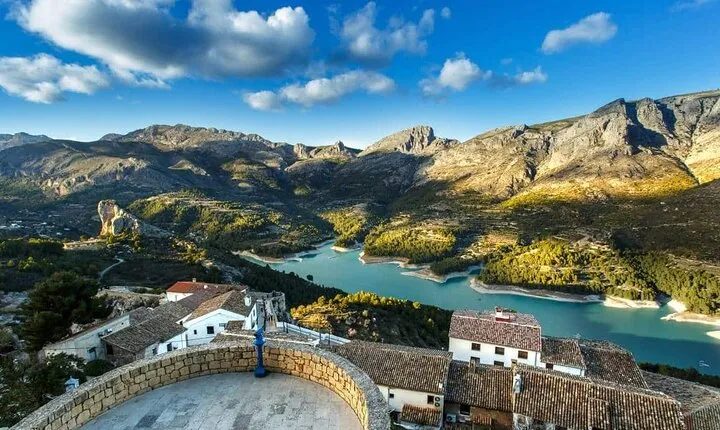 Guadalest, Altea & Algar Waterfall from Valencia, Gandia or Calpe