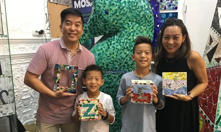 Offer: Be Gaudí mosaic class Barcelona for families (max 4 pax)