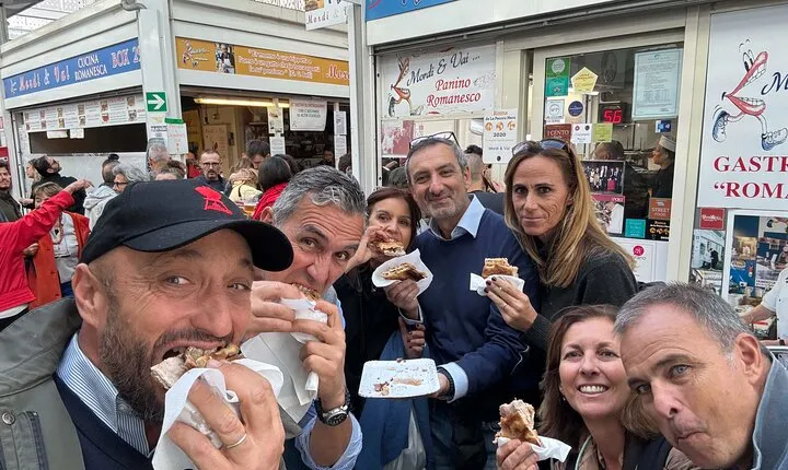 Roma : Market Tour Food & Drinks All Included