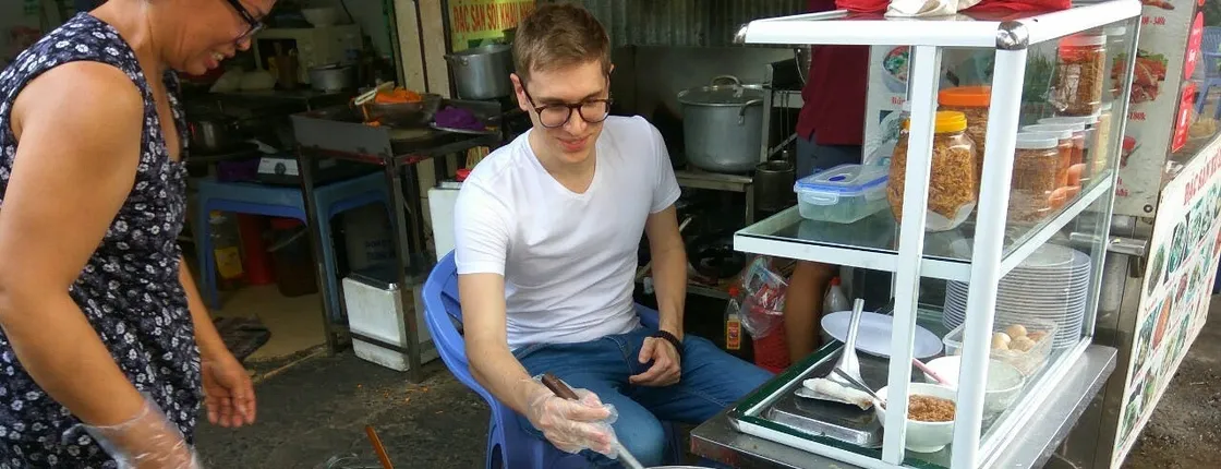 Secret Island Food Walk by Night in Ho Chi Minh City