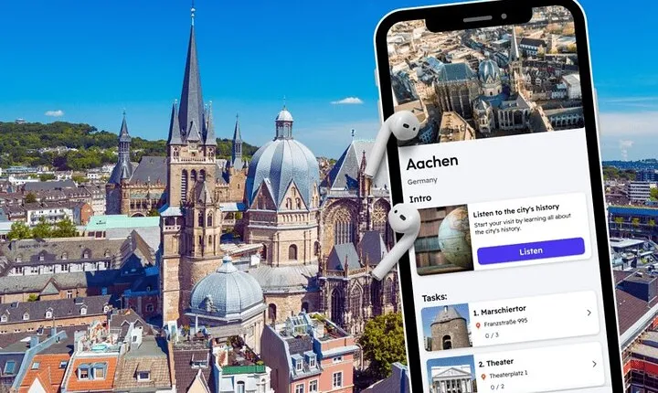 Aachen English Self Guided Audio Tour on your Phone