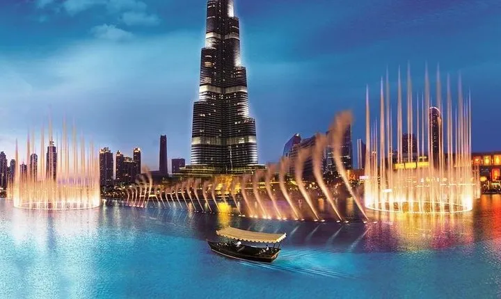 Private Dubai Night tour with photo stop at Burj Al Arab,Burj Khalifa & Atlantis