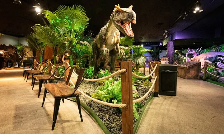 Dinosaur Outpost at Town Square in Las Vegas