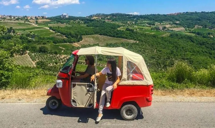 Private Tuk Tuk Tour in Chianti from Florence