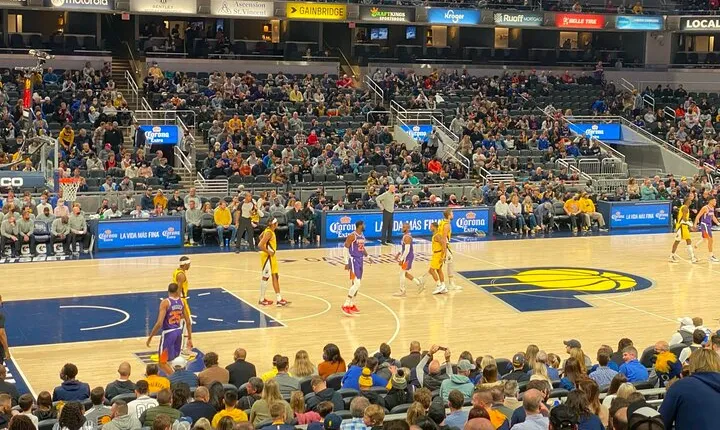 Indiana Pacers Basketball Game Ticket at Gainbridge Fieldhouse