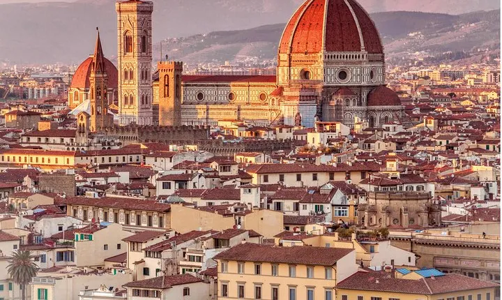 Uphill to Piazzale Michelangelo & San Miniato Basilica Panoramic Walking Tour