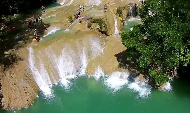 From Palenque Tour to Roberto Barrios Waterfall with transfer to San Cristóbal