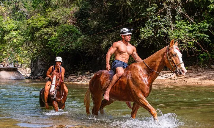 Horseback riding in the mountains of Puerto Vallarta