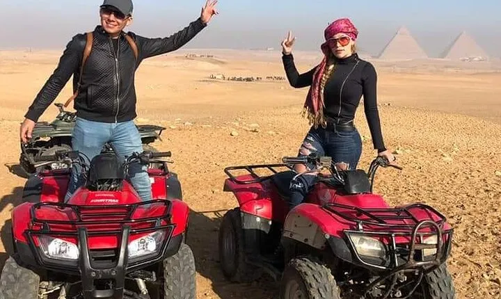 Private Tour in Cairo Tower with ATV Quad Bike and Felucca Ride
