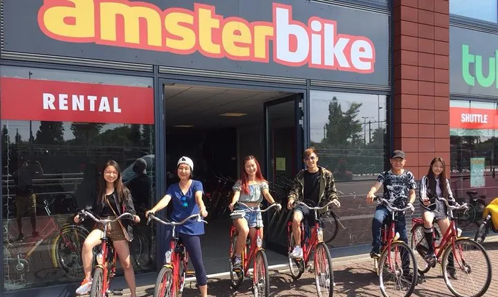 Amsterdam Bike Rental with free GPS narrated bike tour