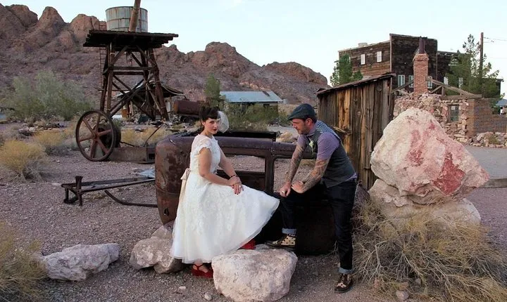 Wedding Ceremony: Nelson Ghost Town