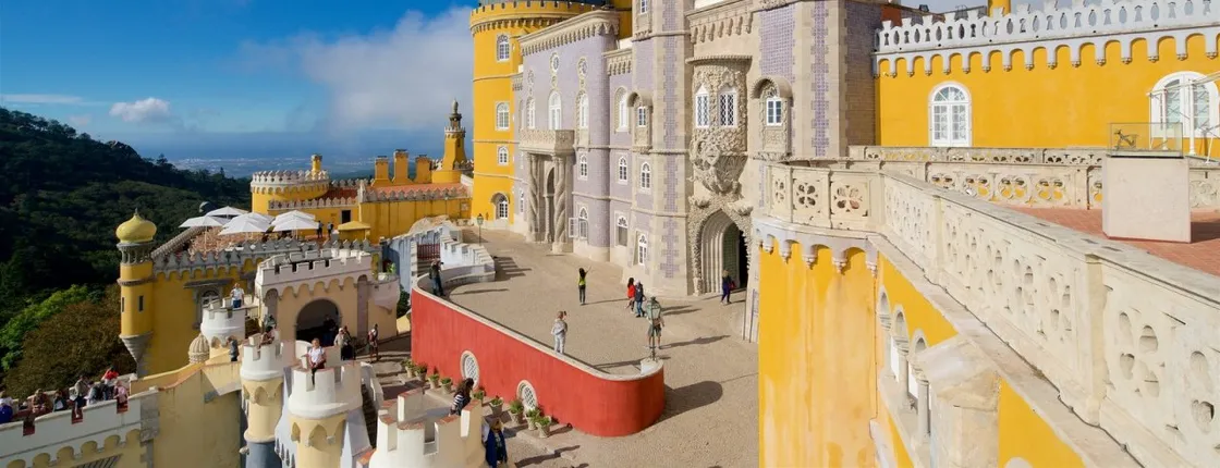 Excursão em Sintra, Cascais e no Palácio da Pena saindo de Lisboa