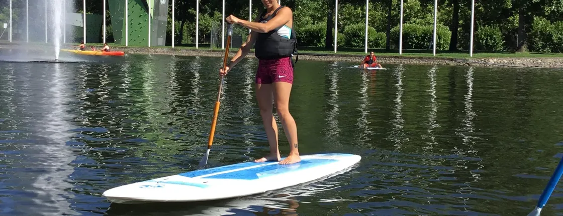 Stand-Up Paddle Boarding at Parc del Segre