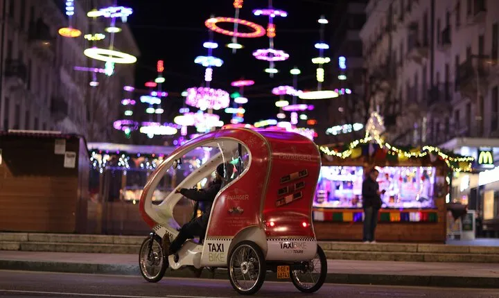 Geneva Lux TaxiBike Tour – 1h30 Experience