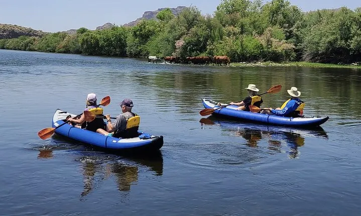 2 Person Inflatable Kayak Full-Day Rental - Transporting is required