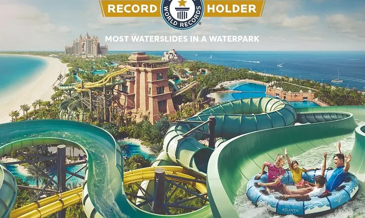 Atlantis Aquaventure Ticket (with options for Aquarium), Dubai