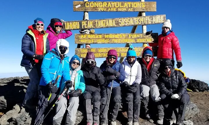 8-Day Mount Kilimanjaro via Lemosho Route Climb