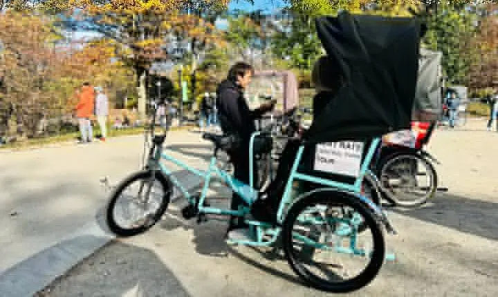 Central Park Private Pedicab Tour (2hrs)