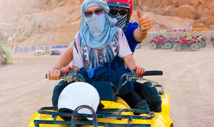 Hurghada: ATV Quad Safari, Camel Ride & Bedouin Village Tour