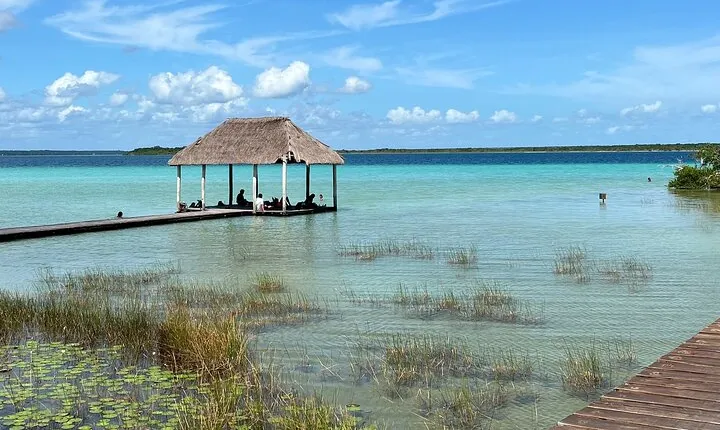 Full Day Bacalar with Boat Tour, Cenote Azul and Breakfast