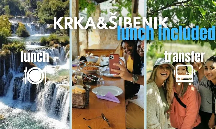 Krka waterfalls from Split - transfer and lunch INCLUDED