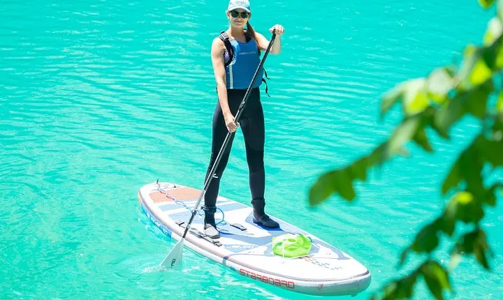 Half-Day Private SUP along Soca River