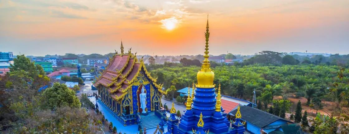 Golden Triangle and White Temple guided tour from Chiang Mai