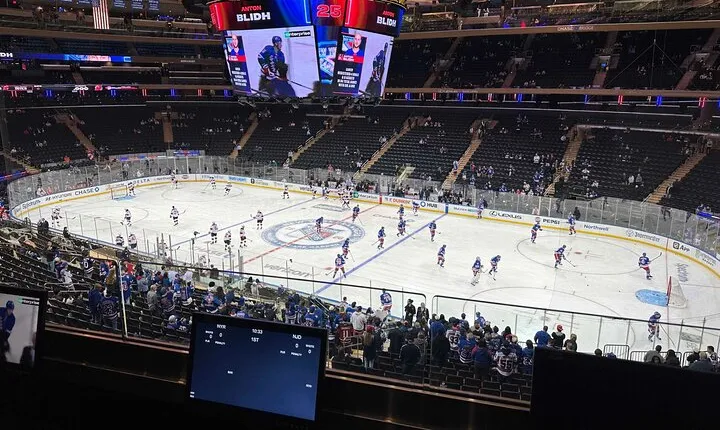 New York Rangers Ice Hockey Game at Madison Square Garden