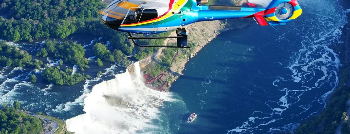 12-minute Niagara Falls helicopter tour