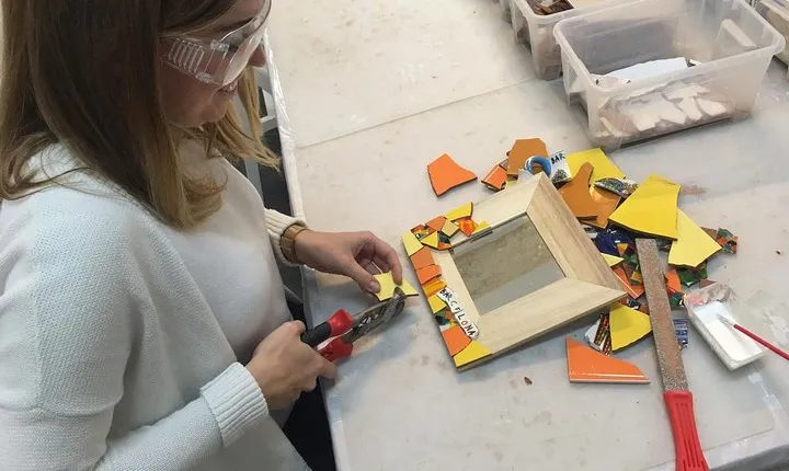 Gaudi Mosaic Workshop in Barcelona