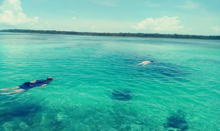 Blue hole, drift snorkeling, and turtles