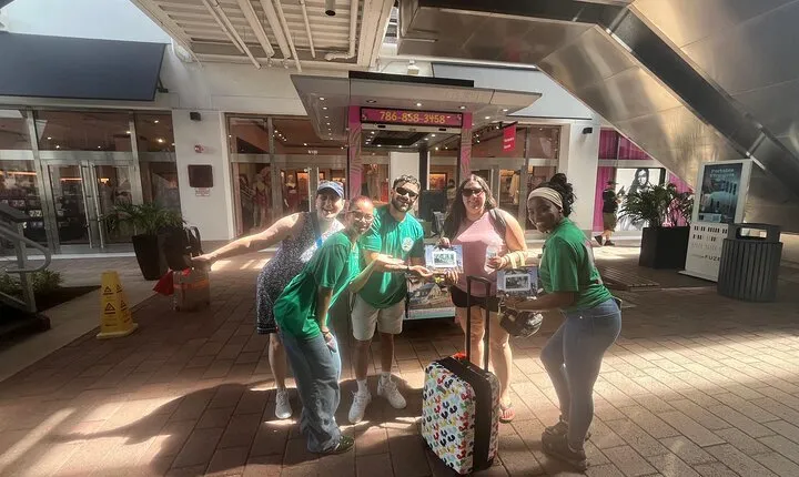 Miami City Tour with Free Souvenir Photo 5 in 1 Experience