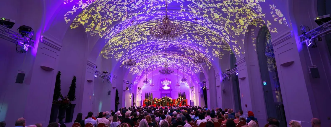After-hours palace audio tour, dinner and concert at Schönbrunn Palace