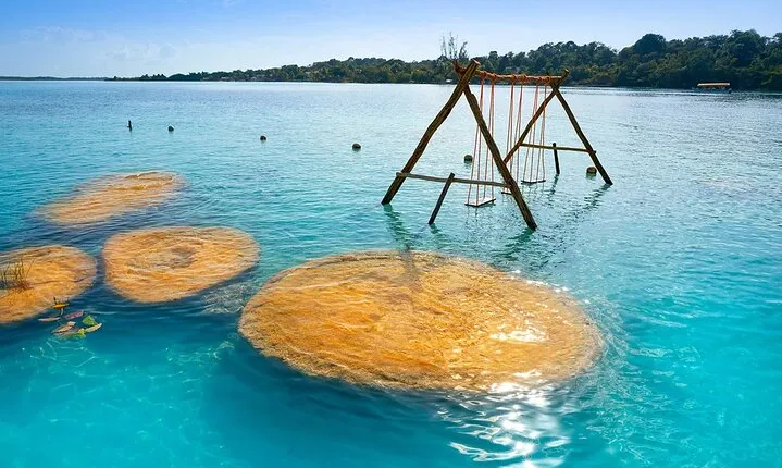 Day at Bacalar! Nature boat trip & Cenote from Cancun