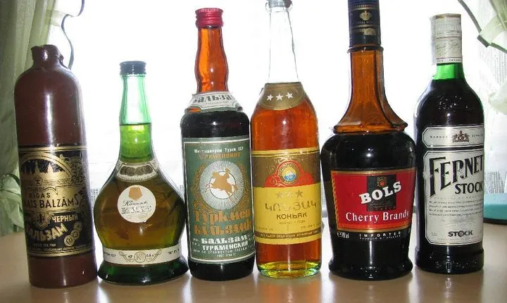 Taste of alcohol of USSR