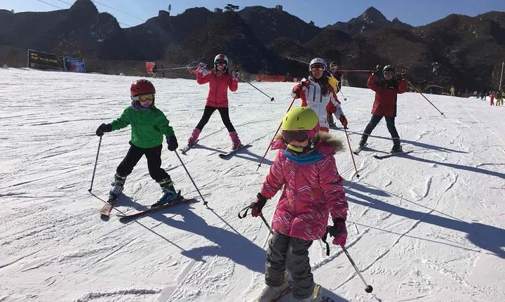 Huaibei Ski and Mutianyu Great Wall Day Trip with English Speaking Driver