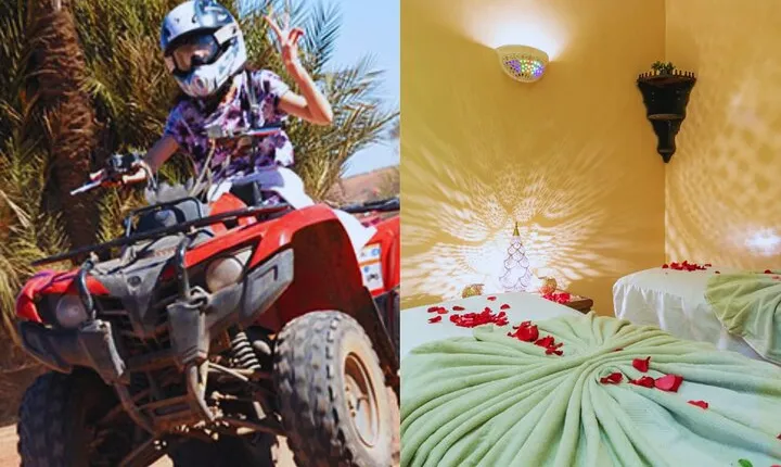 Palmeraie Quad Bike & Traditional Moroccan Spa