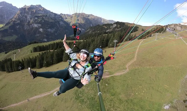 Paragliding Tandemflight Lucerne - Engelberg