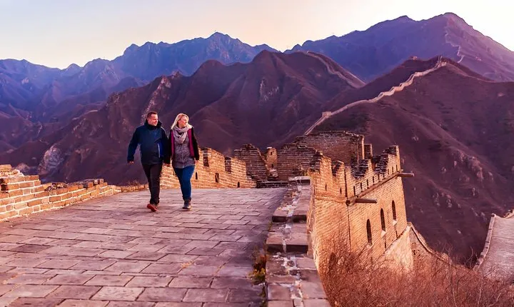 Private Huanghuacheng Great Wall Peaceful Sunset Walking Tour